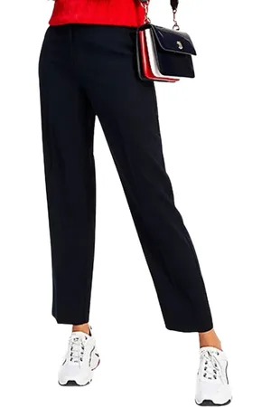 Tommy Hilfiger Femme, Pantalons, Bleu, Taille: 36 FR Chinos