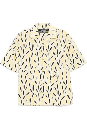 Jacquemus Homme, Chemises, , Taille: S Chemise à Manches Courtes et Col Camp