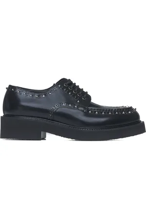 VALENTINO GARAVANI Homme, Chaussures, Noir, Taille: 41 EU Chaussures Derby à Lacets Rockstud
