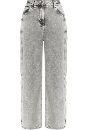IRO Femme, Jeans, Gris, Taille: 36 FR Pantalon en denim Andreea