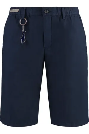 Paul & Shark Homme, Shorts, Bleu, Taille: M Bermuda en coton