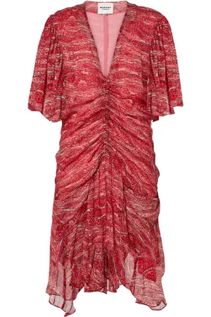 Isabel Marant Femme, Robes, Rouge, Taille: 38 FR Élégante Robe Vivienne