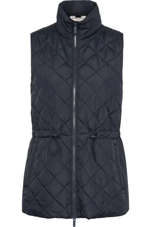 Part Two Femme, Vestes, Bleu, Taille: 38 FR Veste matelassée à col montant
