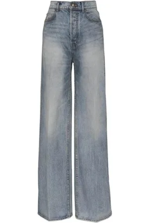 ZIMMERMANN Femme, Jeans, Bleu, Taille: W29 Jean Large Droit Bleu Marin