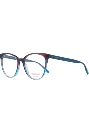 ANA HICKMANN Femme, Accessoires, Multicolore, Taille: ONE Size Montures Optiques Violettes pour Femmes Style Papillon