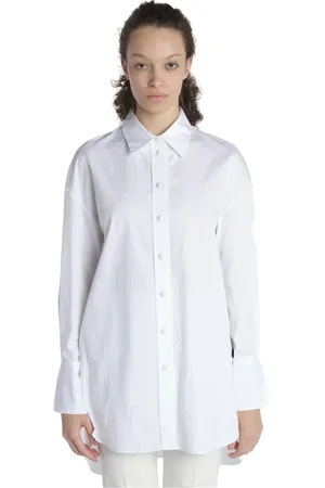 Joseph Femme, Blouses et Chemises, Blanc, Taille: 42 FR Chemise en Coton Blanc