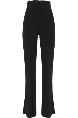 Jacquemus Femme, Pantalons, Noir, Taille: 40 FR Pantalon Évasé Taille Haute