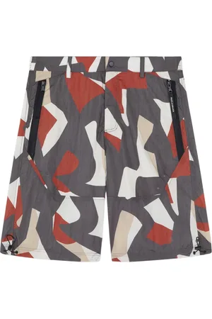 Paul & Shark Homme, Shorts, Multicolore, Taille: L Short Regular Fit en Nylon