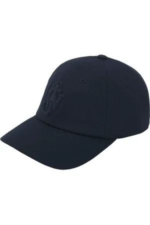 J.W.Anderson Homme, Accessoires, Bleu, Taille: ONE Size Casquette Logo Brodé