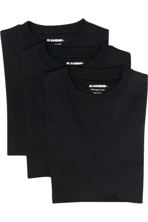 Jil Sander Homme, Tops, Noir, Taille: M Ensemble de T-shirts