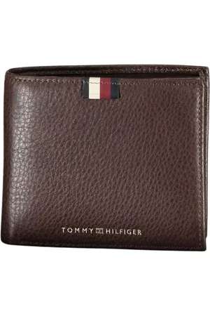 Tommy Hilfiger Homme, Accessoires, Brun, Taille: ONE Size Portefeuille en cuir marron