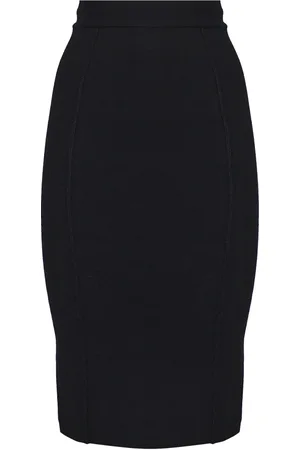 Pinko Femme, Jupes, Noir, Taille: 36 FR Jupe Crayon