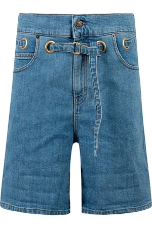 Serafini Femme, Shorts, Bleu, Taille: 38 FR Short en jean