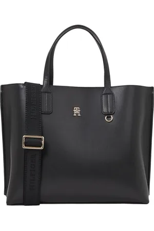 Tommy Hilfiger Femme, Sacs, Noir, Taille: ONE Size Sac à main Satchel