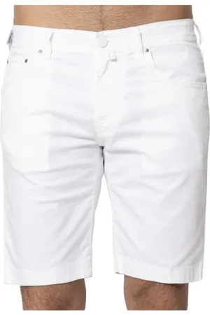 Jacob Cohen Homme, Shorts, Blanc, Taille: W33 Bermuda Blanc