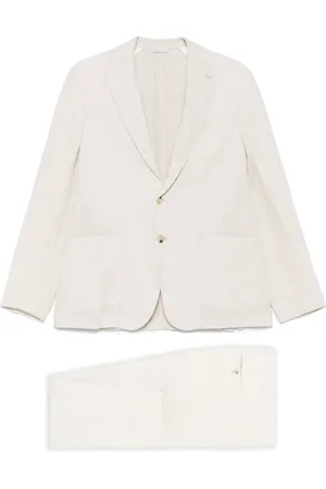 Manuel Ritz Homme, Costumes, , Taille: L Costume avec Fermeture à Bouton Avant