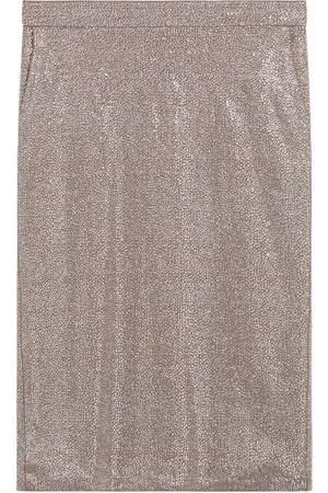 GIUSEPPE DI MORABITO Femme, Jupes, Gris, Taille: 38 FR Jupe Crayon Style Élégant