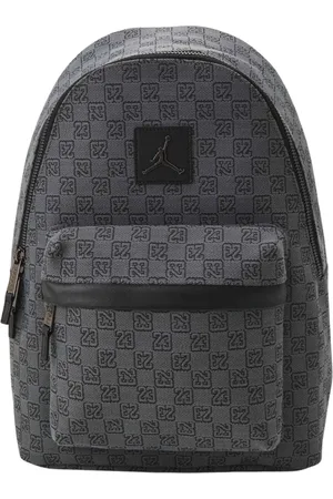 Jordan Unisex, Sacs, Gris, Taille: ONE Size Sac à dos noir monogramme