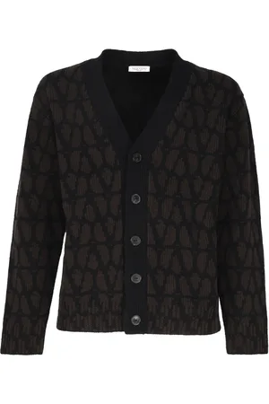 VALENTINO GARAVANI Homme, Pulls, Brun, Taille: L Cardigan en maille