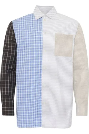 J.W.Anderson Homme, Chemises, Multicolore, Taille: M Chemise Patchwork en Coton