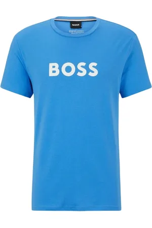 HUGO BOSS Homme, Tops, Bleu, Taille: L T-Shirt Casual