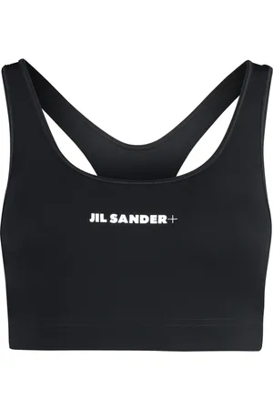 Jil Sander Femme, Sport, Noir, Taille: 40 FR Brassière de sport élastique