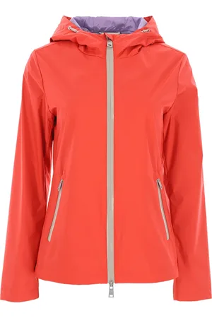 PEOPLE OF SHIBUYA Femme, Vestes, Rouge, Taille: 42 FR Veste d`hiver Rouge Corail Vif