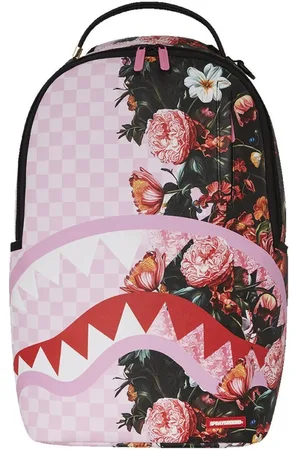 Sprayground Femme, Sacs, Multicolore, Taille: ONE Size Sac à dos à carreaux rose floral