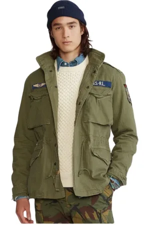 Ralph Lauren Homme, Vestes, Vert, Taille: XL Veste Combat