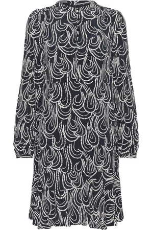 Part Two Femme, Robes, Bleu, Taille: 40 FR Robe Chaîne à Pois Marine