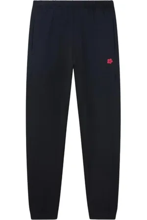 Kenzo Homme, Pantalons, Noir, Taille: M Flower Classic Jog Pants