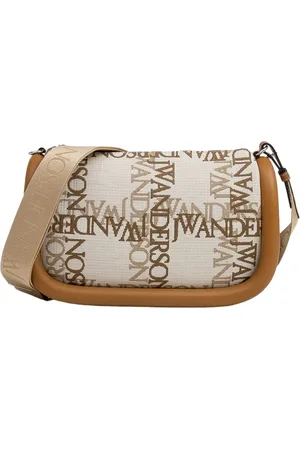 J.W.Anderson Femme, Sacs, Blanc, Taille: ONE Size The Bumper Slim Zipped Shoulder Bag