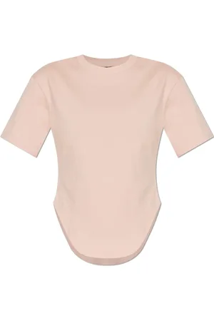 adidas Femme, Tops, Rose, Taille: 42 FR T-shirt avec finition asymétrique