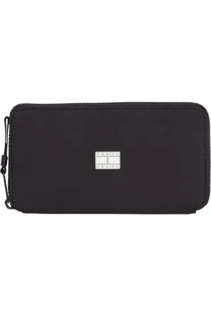Tommy Hilfiger Femme, Accessoires, Noir, Taille: ONE Size Portefeuille Hype Conscious Grand