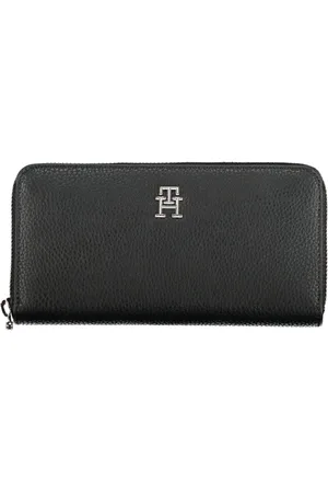 Tommy Hilfiger Femme, Accessoires, Noir, Taille: ONE Size Portefeuille avec Fermeture Éclair