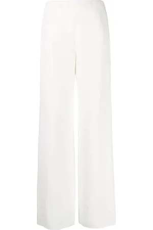 VALENTINO GARAVANI Femme, Pantalons, , Taille: 36 FR Pantalon Évasé Ivoire