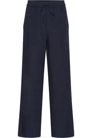 Part Two Femme, Pantalons, Bleu, Taille: 44 FR Pantalon droit After Midnight