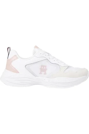 Tommy Hilfiger Femme, Chaussures, Blanc, Taille: 40 EU Sporty Runner Sport Shoe
