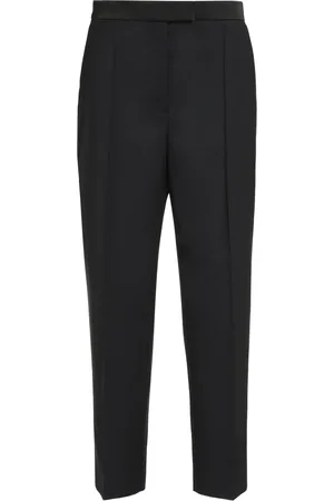HUGO BOSS Femme, Pantalons, Noir, Taille: 42 FR Pantalon Tailleur avec Poches Arrière