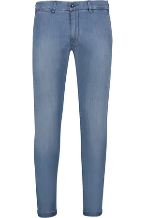 RE-HASH Homme, Pantalons, Bleu, Taille: W33 Pantalon en Denim Bleu
