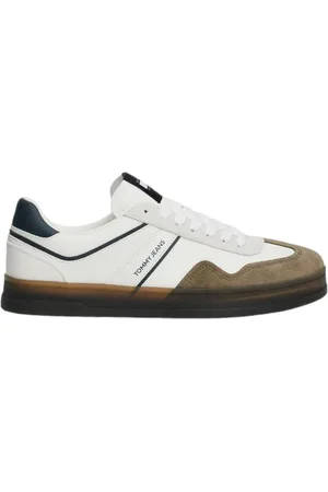 Tommy Hilfiger Homme, Chaussures, , Taille: 43 EU Retro Greenwich Leather Baskets