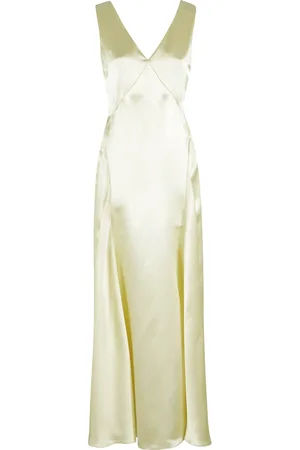 Serafini Femme, Robes, Jaune, Taille: 38 FR Élégante Robe Noire