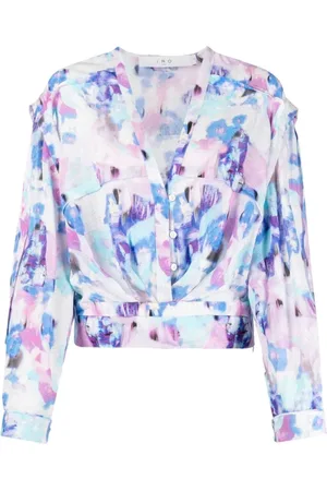 IRO Femme, Blouses et Chemises, Bleu, Taille: 36 FR Blouse Casual Otaki Top