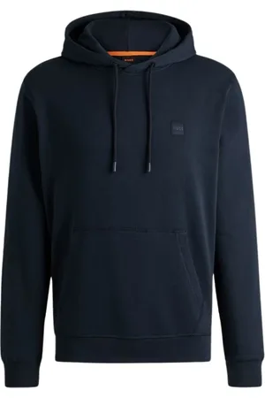 HUGO BOSS Homme, Sweatshirts et sweats à capuche, Bleu, Taille: S T-shirt Élégant