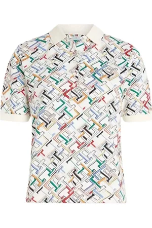 Tommy Hilfiger Femme, Tops, Multicolore, Taille: 38 FR Polo Coupe Classique