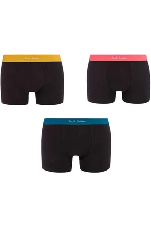 Paul Smith Homme, Sous-vêtements, Multicolore, Taille: S Logo Waistband Trunks 3-Pack