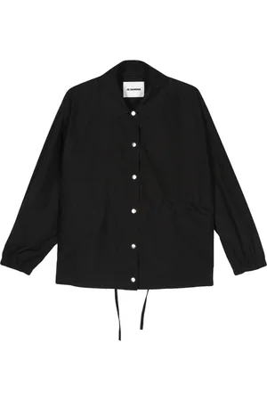 Jil Sander Femme, Vestes, Noir, Taille: 38 FR Blouson Élégant