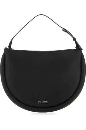 J.W.Anderson Femme, Sacs, Noir, Taille: ONE Size Sac à main Bumper Moon Medium en cuir Nappa noir