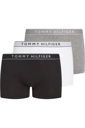 Tommy Hilfiger Homme, Sous-vêtements, Multicolore, Taille: M Boxers en coton stretch 3 pièces