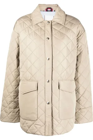 Tommy Hilfiger Femme, Vestes, , Taille: 38/40 FR Manteau matelassé boutonné